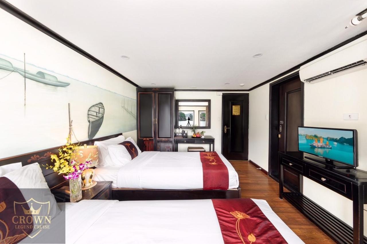 Hotel Dragon Crown Legend Cruise Ha Long Zewnętrze zdjęcie