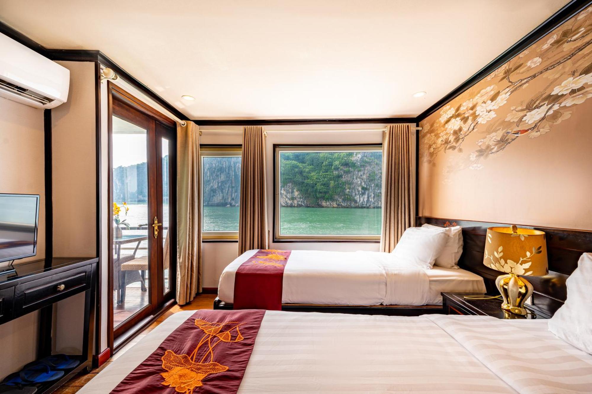 Hotel Dragon Crown Legend Cruise Ha Long Zewnętrze zdjęcie