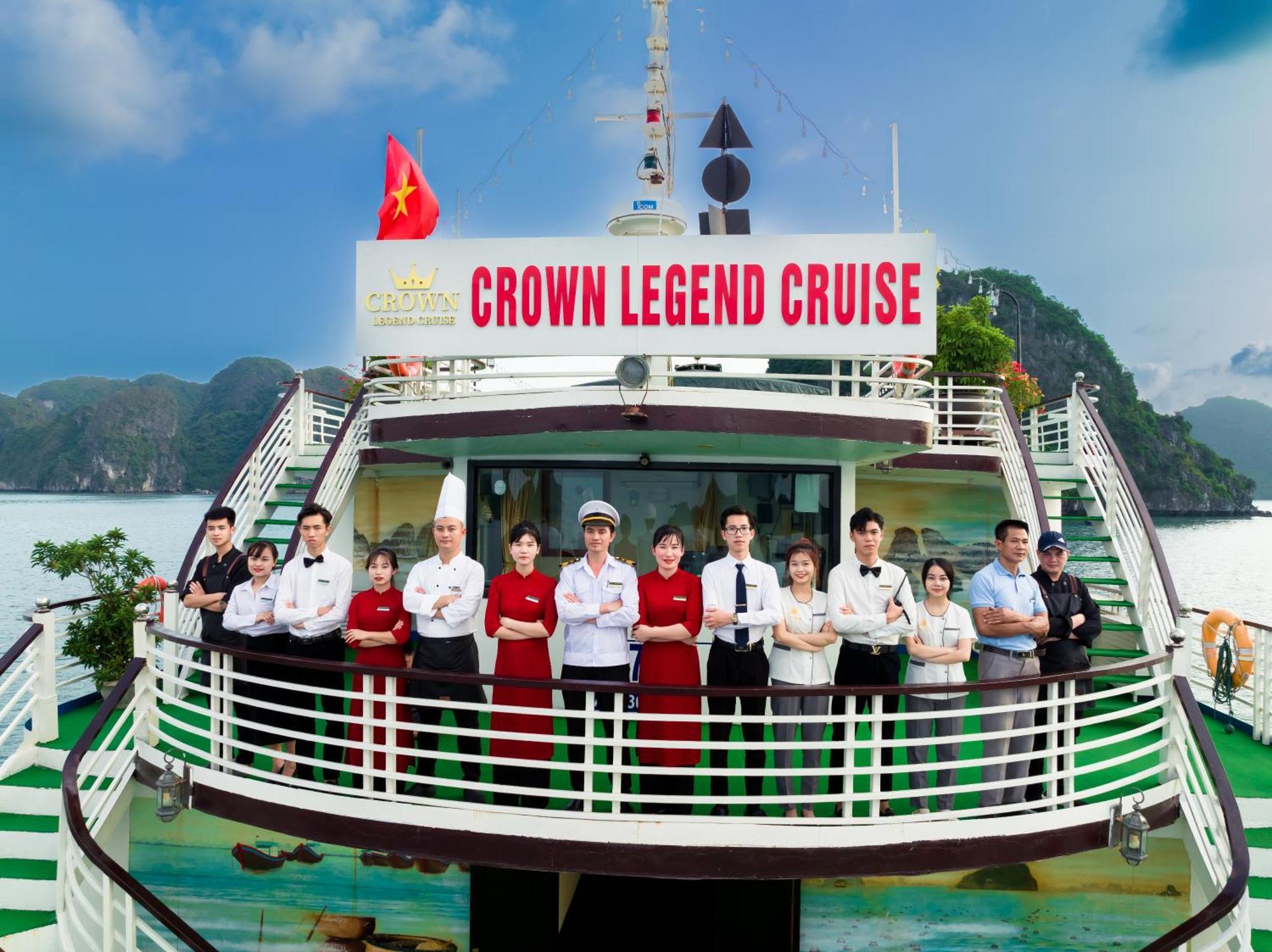 Hotel Dragon Crown Legend Cruise Ha Long Zewnętrze zdjęcie