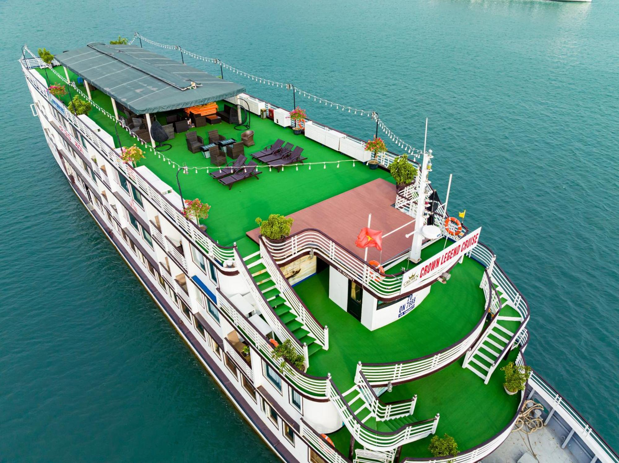 Hotel Dragon Crown Legend Cruise Ha Long Zewnętrze zdjęcie