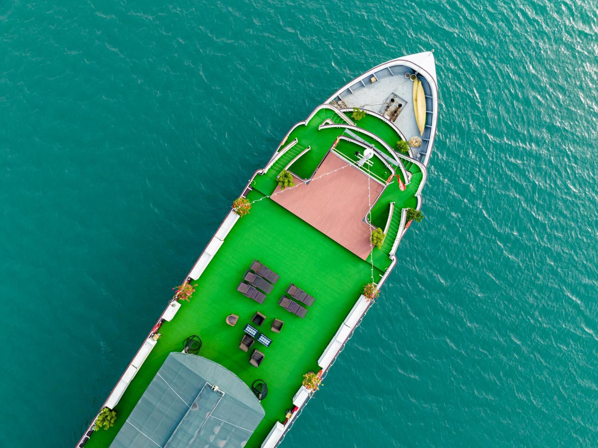 Hotel Dragon Crown Legend Cruise Ha Long Zewnętrze zdjęcie