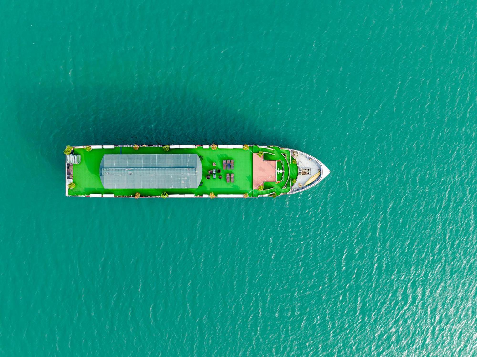 Hotel Dragon Crown Legend Cruise Ha Long Zewnętrze zdjęcie