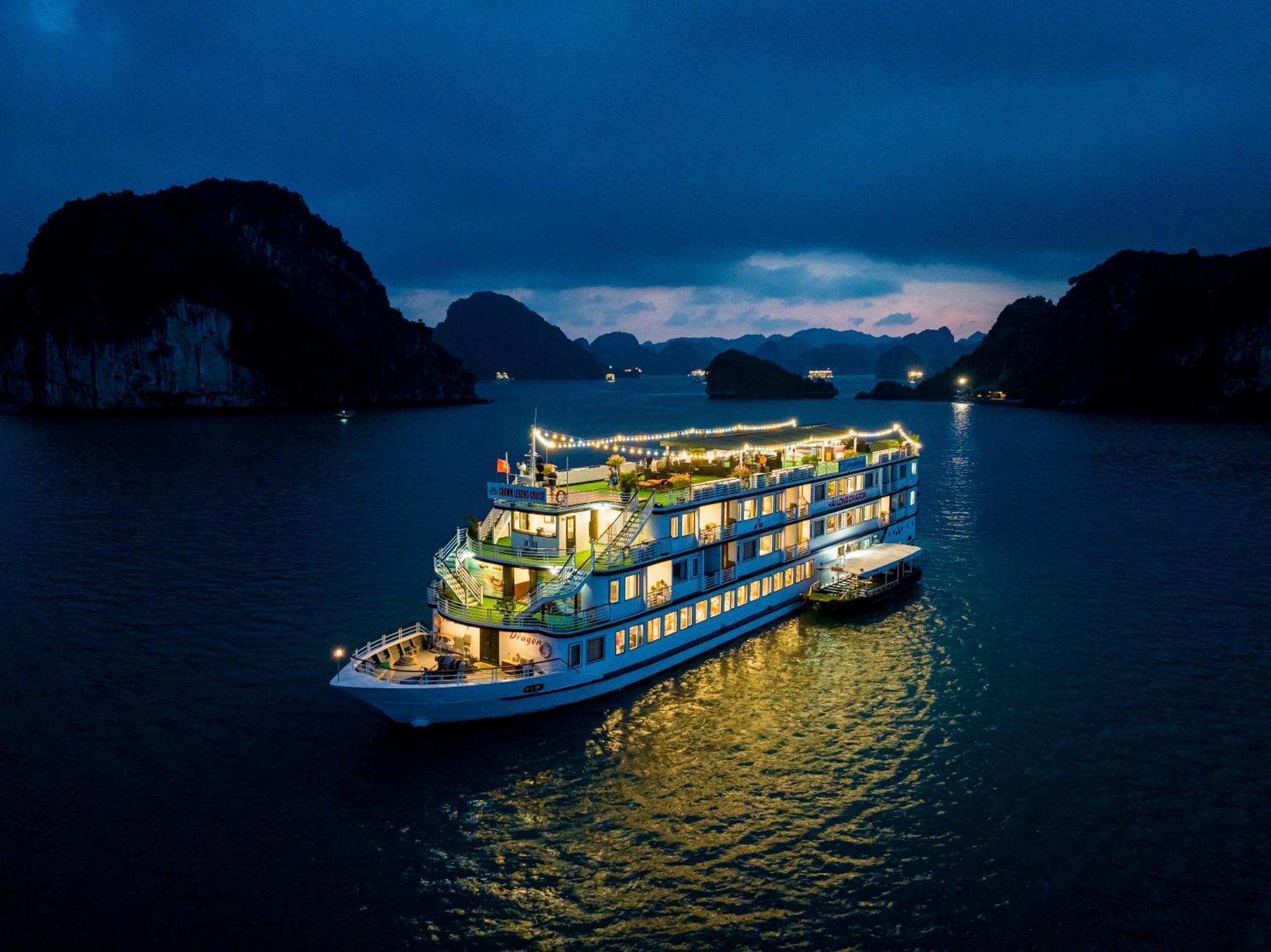 Hotel Dragon Crown Legend Cruise Ha Long Zewnętrze zdjęcie